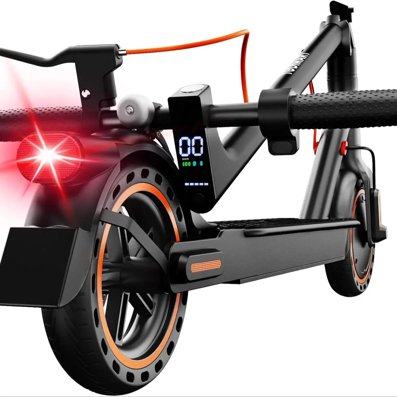 Martes T3 Smart Elektrische Scooter APP 350wpower Motor 36V 10.4AH 25-45KM rij volwassen Scooter met duel stop - afbeelding 2