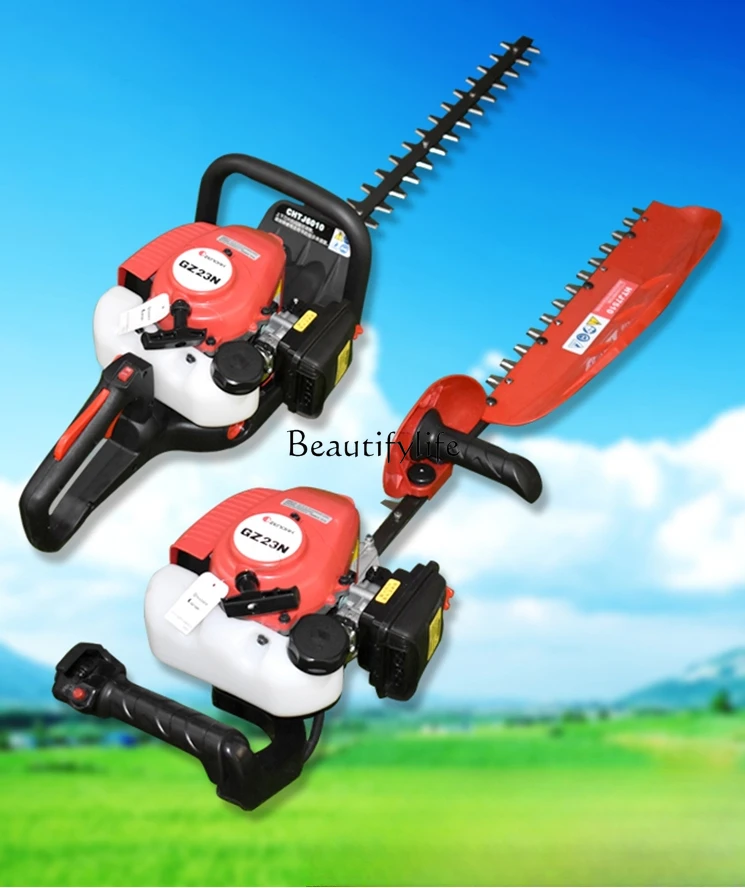 Gasoline Hedge Trimmer Tea Tree Pruning Machine Landscaping Coarse Branch Shears Tea Plucking Machine Tea Cutting Machine