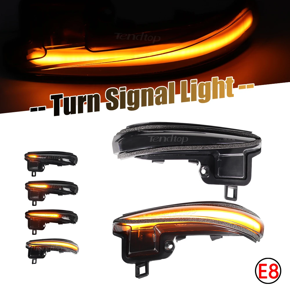 For Toyota RAV4 XA50 Alphard Highlander Tacoma N300 Lexus  Dynamic Side Mirror Blinker Turn Signal Light Side Mirror Light