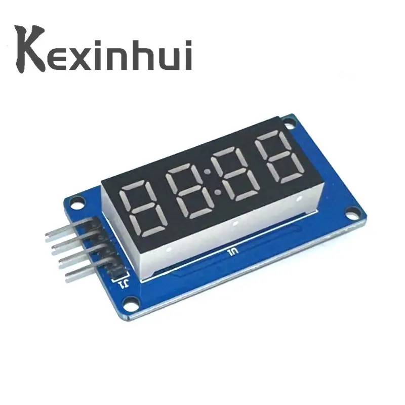 TM1637 LED Display Module For Arduino 7 Segment 4 Bits 0.36 Inch Clock RED Anode Digital Tube Four Serial Driver Board Pack