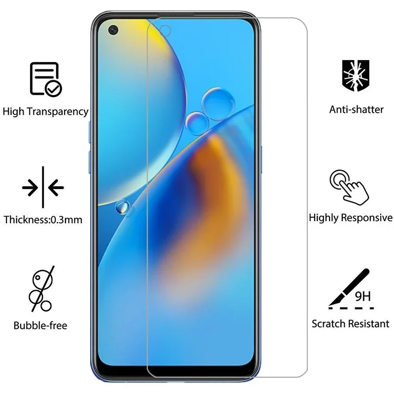 زجاج واقي لهاتف oppo a74 واقي للشاشة زجاج مقسى على Opp a 74 74a 5g oppoa74 opoa74 6.43 ملحقات طبقة أمان