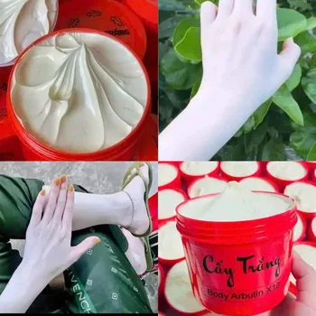 Vietnam Kem Body Cay Trang x10 Arbutin 500g Dunkle Haut, Aufhellung, Aufhellung, Reinigung und Aufhellung des Körpers glatte, zarte Haut