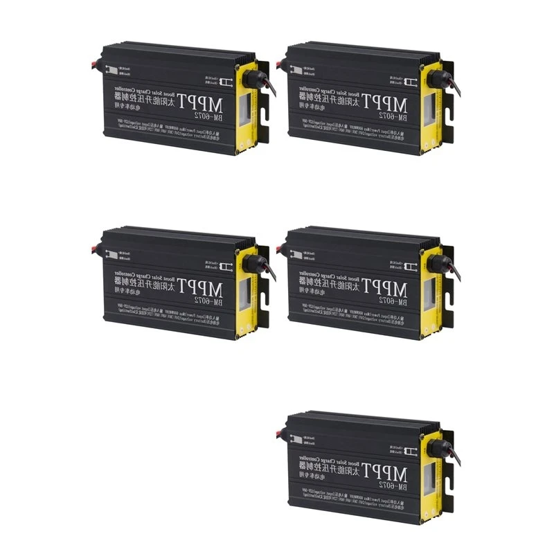 N10R-5X BM6072 600W MPPT Boost Solar Charge Controller For 24V 36V 48V 60V 72V Battery System Solar Panel 12-50V Input