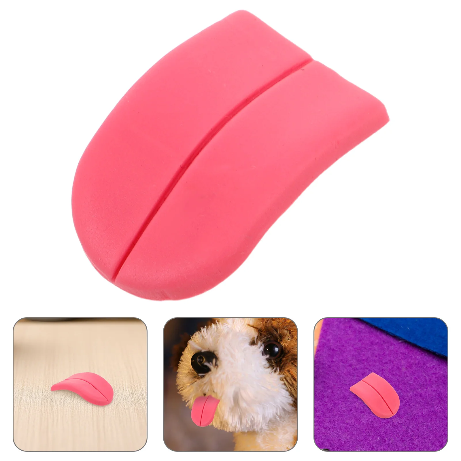

Animal Tongue Replacement Parts for Stuffed Animals Pink Resin Accessories