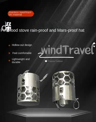 WT Special rain-proof anti-Mars cap for wood stove tent stove rain-proof cap anti-Mars cap