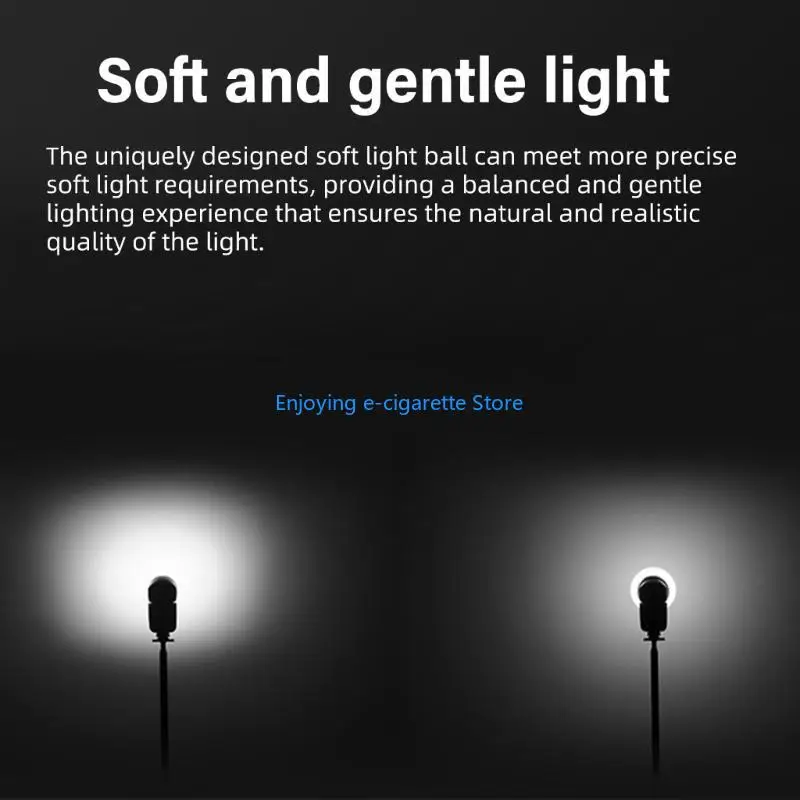 Blitzdiffusor-Softbox mit nahtloser Lichtausbreitung, Hitzebeständigkeit und müheloser für V100 V1pro Y4QF – Detail 7