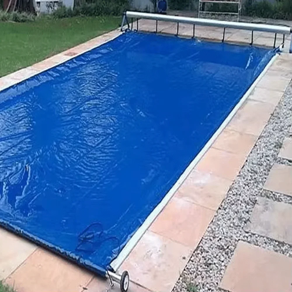 2026 Outdoor Electric Machine Automatic PVC Polycarbonate Swimming Pool Cover for Safety Pool Accessorypromote sales