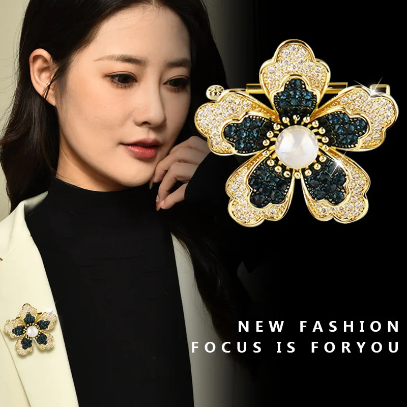 دبابيس الزهور، زهور خمس بتلات، دبابيس عصرية، دبابيس متعددة الاستخدامات للخريف والشتاء