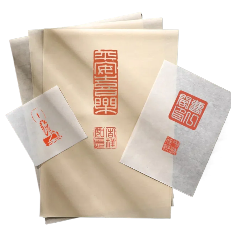 

Handmade Rubbings Xuan Paper Classical Seal Carving Raw Xuan Paper Retro Beginner Rubbings Xuan Paper Copy Paper Art Supplies