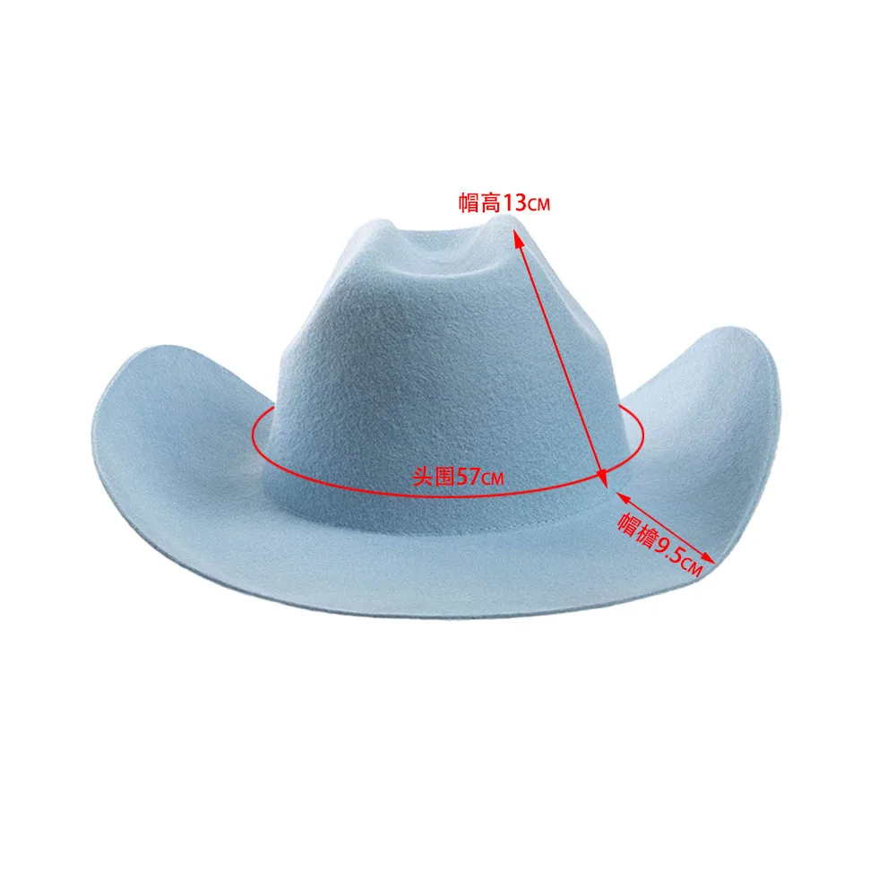 Buffalo collection cowboy hat  wool felt hat for women and men wide brim hat western hat Spainish hat  black cowhat  men`s hat