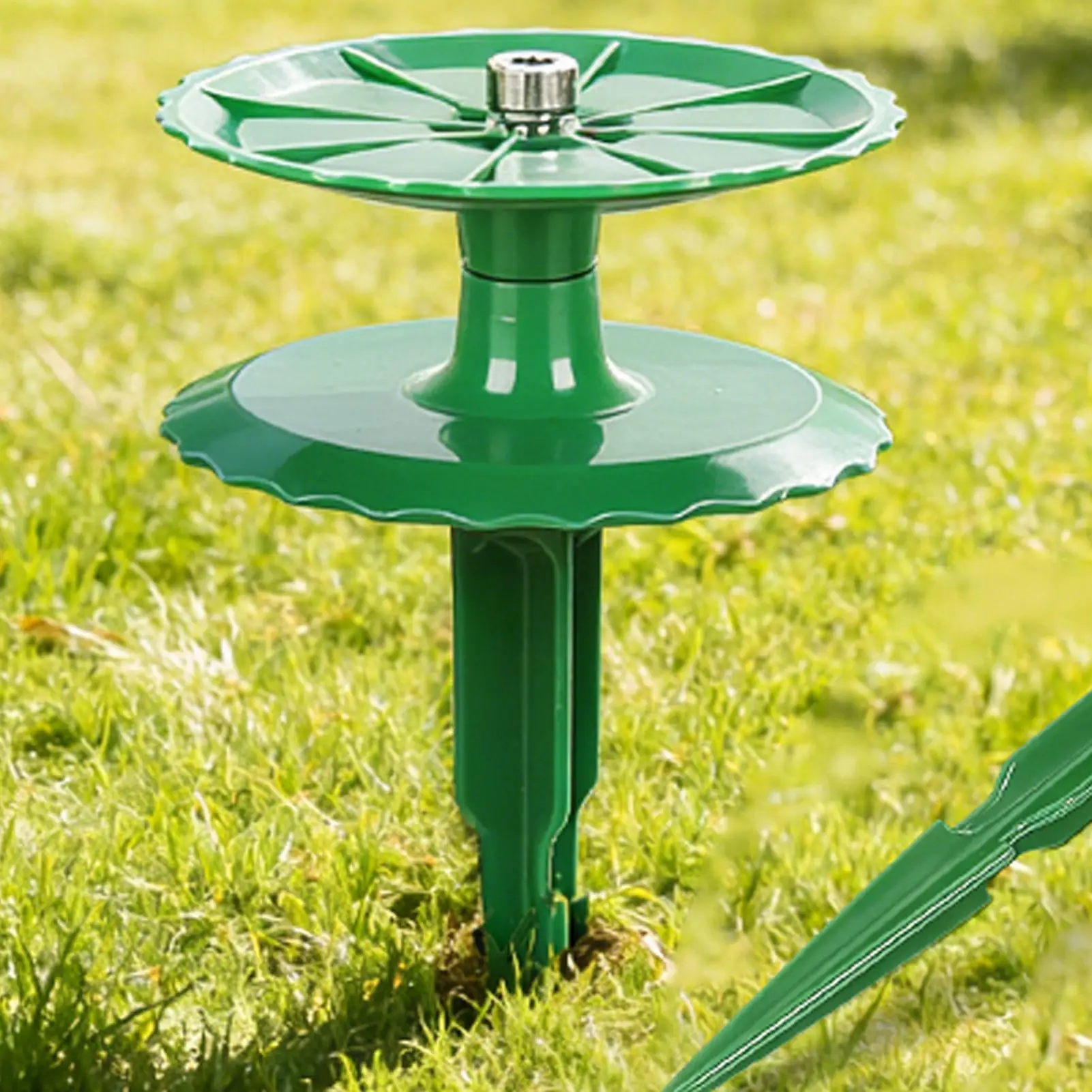 Garden Hose Guide Spike Long Durable Support Ground Stake Anti Abrasion Water Hose Fixing Tool for Lawn Yard Orchard Greenhouse