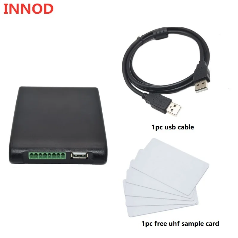 rfid reader writer usb2.0 connector uhf gen2 epc passive iso18000-6c / PR9200 chip high quality 868mhz uhf rfid reader rs232