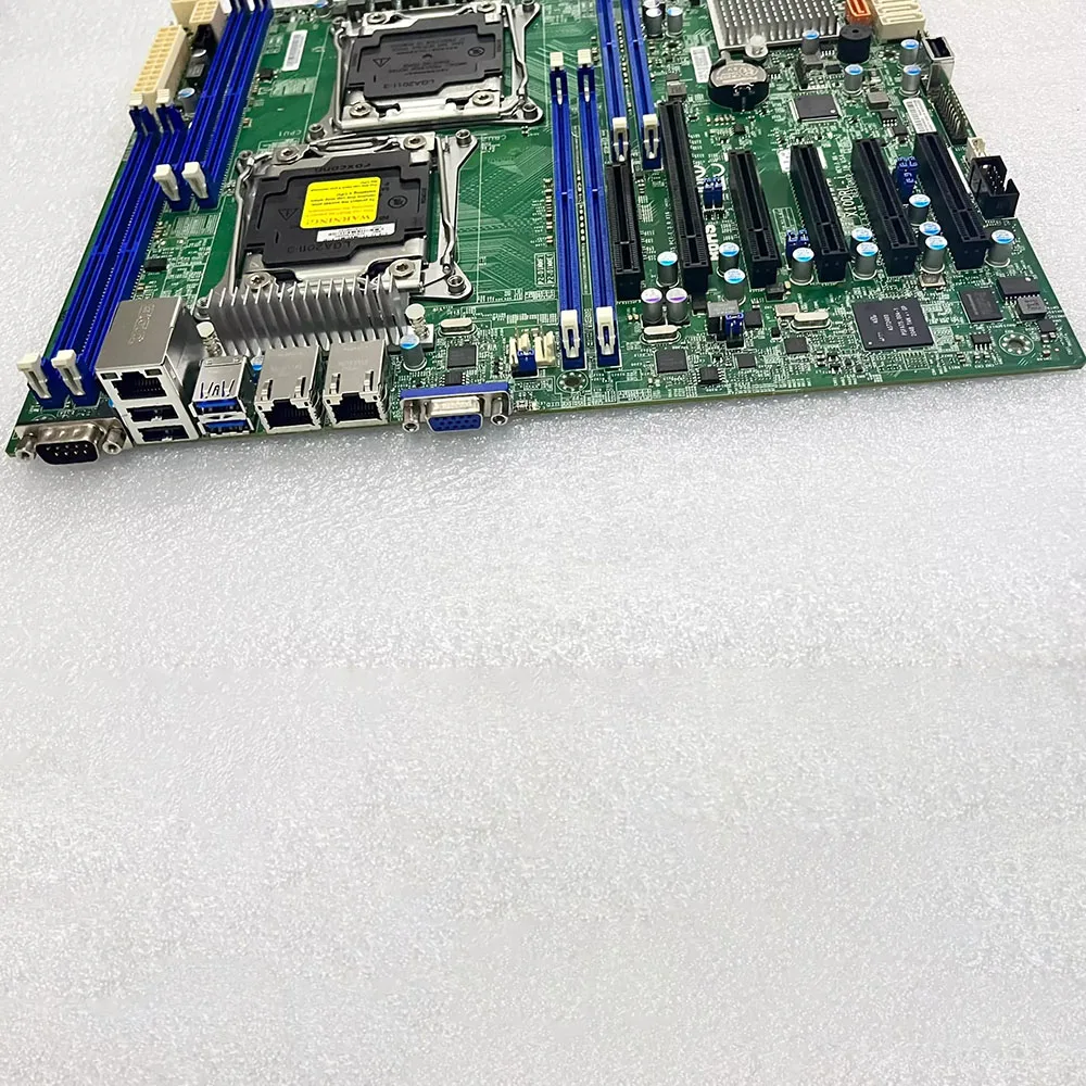 For Supermicro Server Motherboard X10DRL-i Two-way C612 Chip LGA2011 Supports