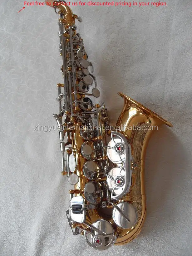 

Saxophone Enfant/small Soprano Saxophone For Children/curved Small Bb Sax