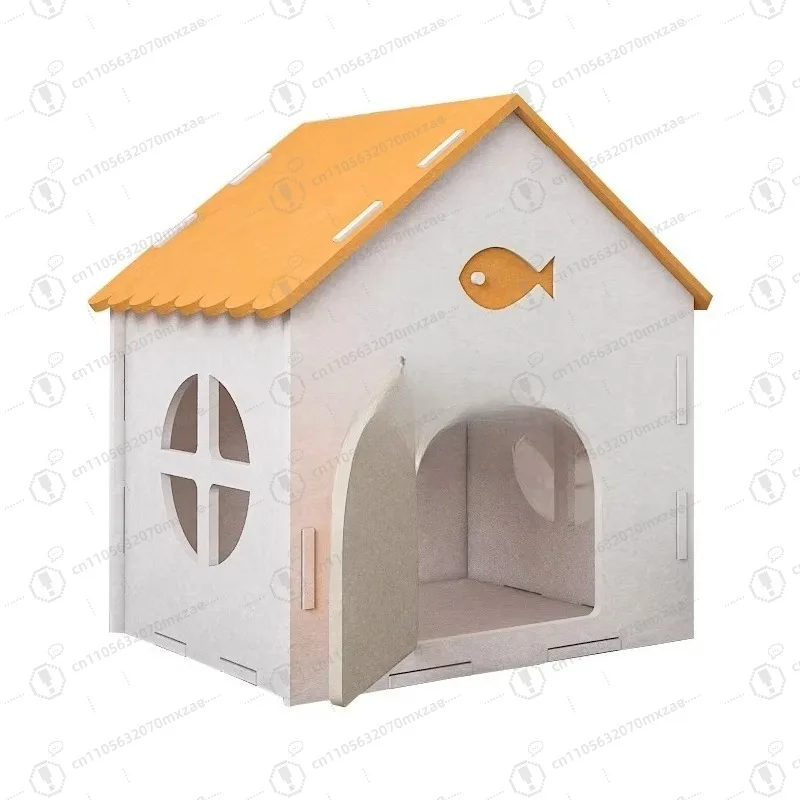 猫砂のスタイル！ 魚の形をした窓用猫ベッド、持ち運び可能で丈夫です。