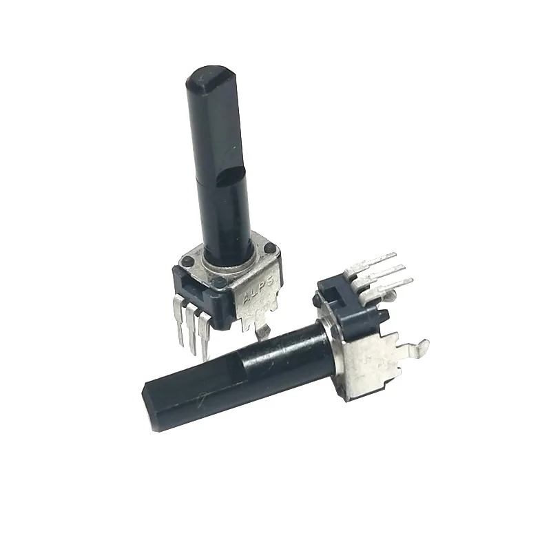 5PCS Giappone RK09 Potenziometro Rotante B10K Con Mento Centrale Tastiera Elettronica Tuning Potenziometro Del Volume lunghezza dell'albero 23MM