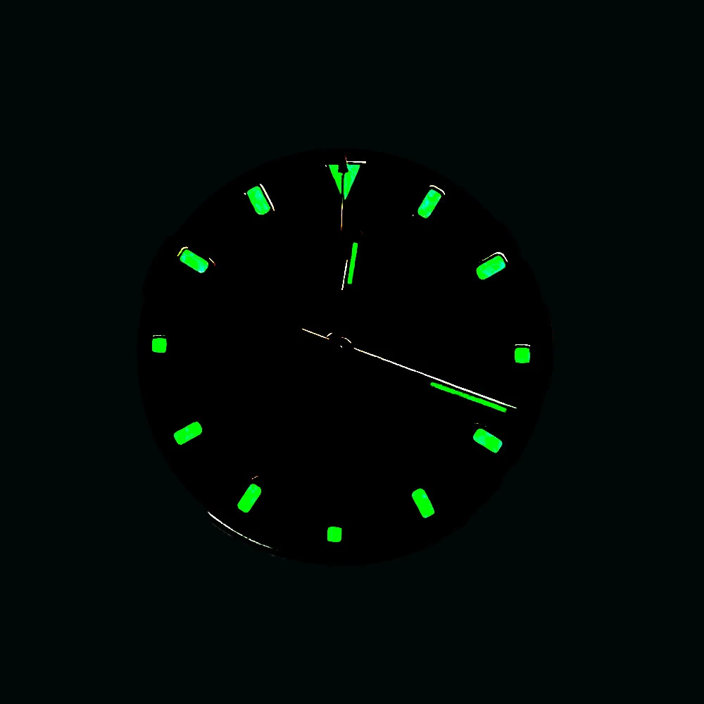 Cronografo da uomo VK63 da 39,3 mm, nuovo orologio modificato, cassa in plastica trasparente, cronografo VK63, orologio di lusso in vetro, bracciale in gomma
