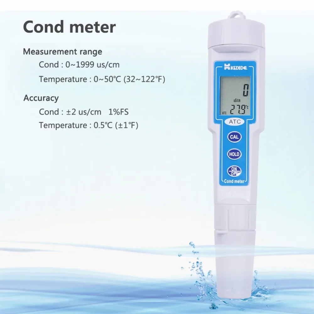 New style Pen type conductivity Meter tds meter digital Portable Tester CT-3030 Measurement