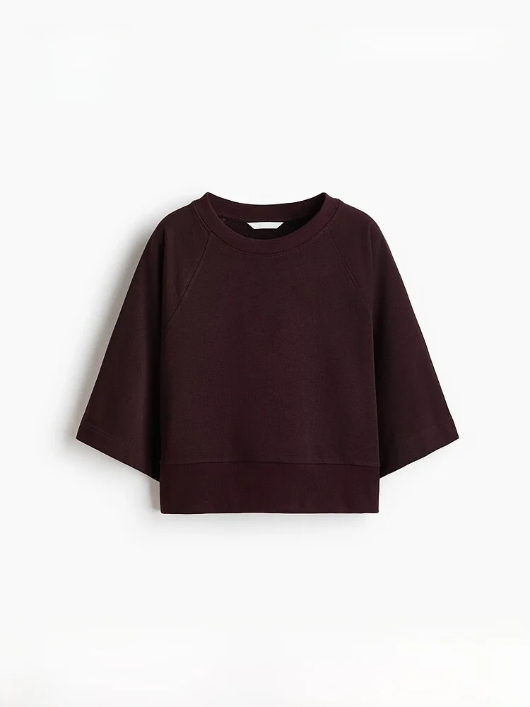 

H&M Women's Fashionable Simple Hooded Sweatshirt Velvet Shirt Tie-Dye Spring Cotton Polyester Blend Comfortable Casual Top