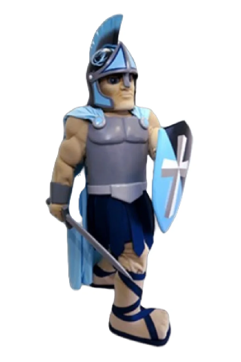 Guerreiro mascote traje titan espartano trojan cavaleiro personalizado fantasia traje anime cosplay kit mascotte tema fantasia vestido 0347