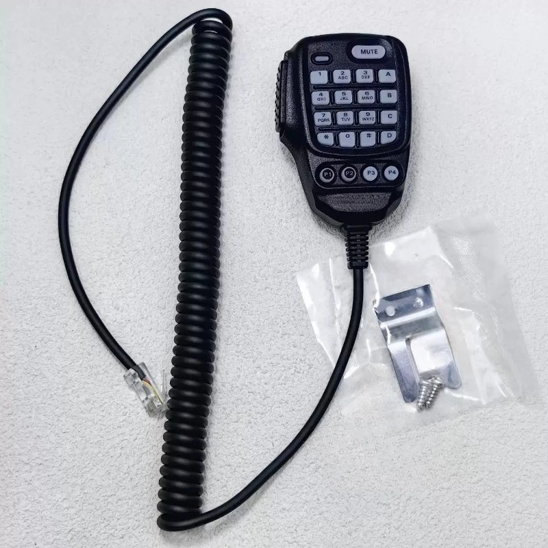 Replacement Hand Microphone Portable Handset Car Mobile Radio Walkie Talkie Accessory