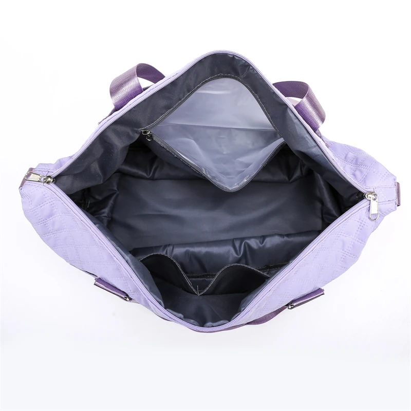 Fashion Travel Tote Large Capacity Expandable Capacity Waterproof Foldable Dry Wet Separation Travel Bag Korean Fitness Yoga Bag