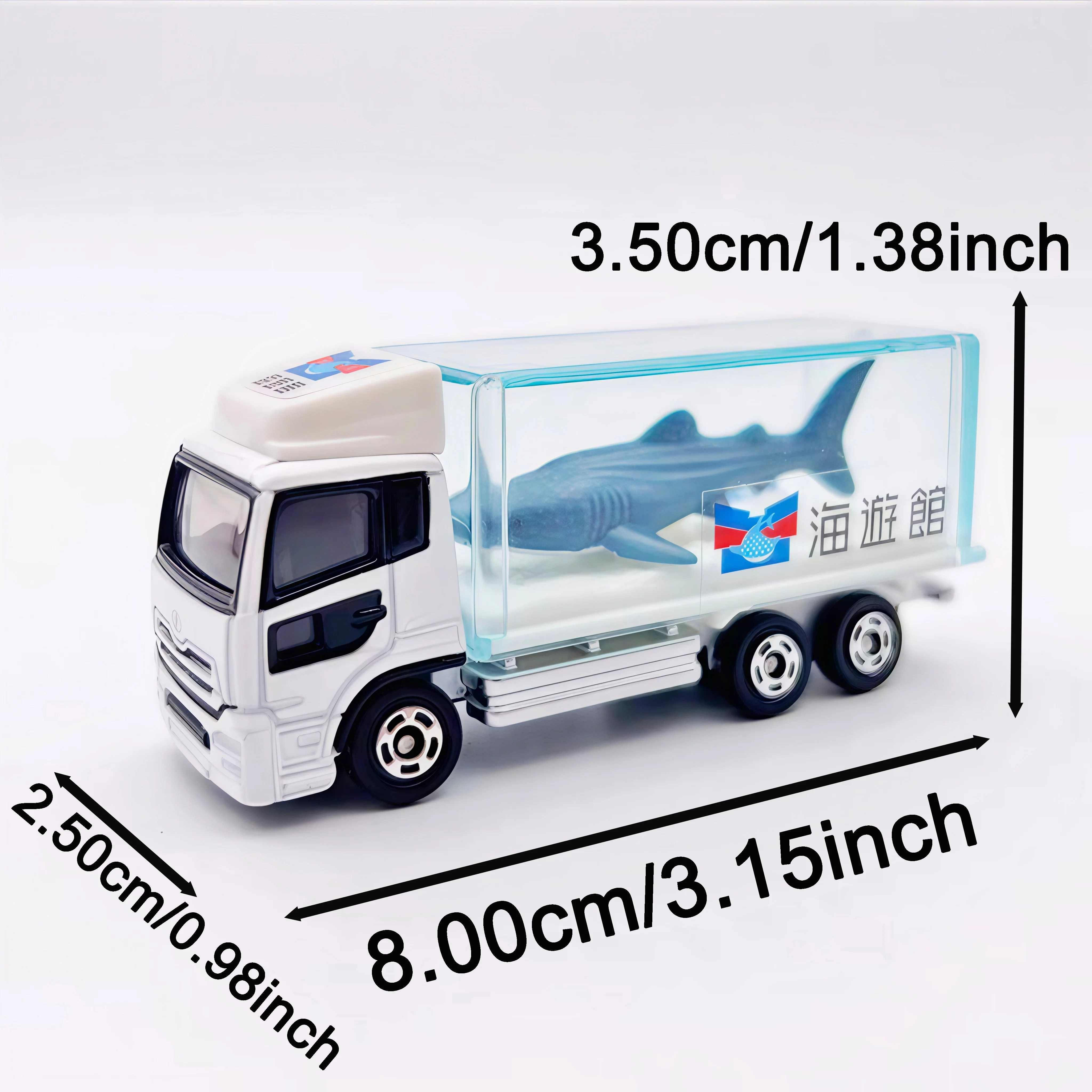 TOMICA Miniatura Domo-Card Symulowany Akwarium i Pojazd Transportowy dla Zwierząt Model Samochodu Kolekcjonerski Zabawka Model Samochodu Prezent na Święta