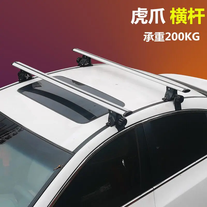 General Luggage Rack Cross Bar Aluminum Alloy Roof Frame Modified Parts Car Pickup Truck SUV Heavy Duty Tent Box