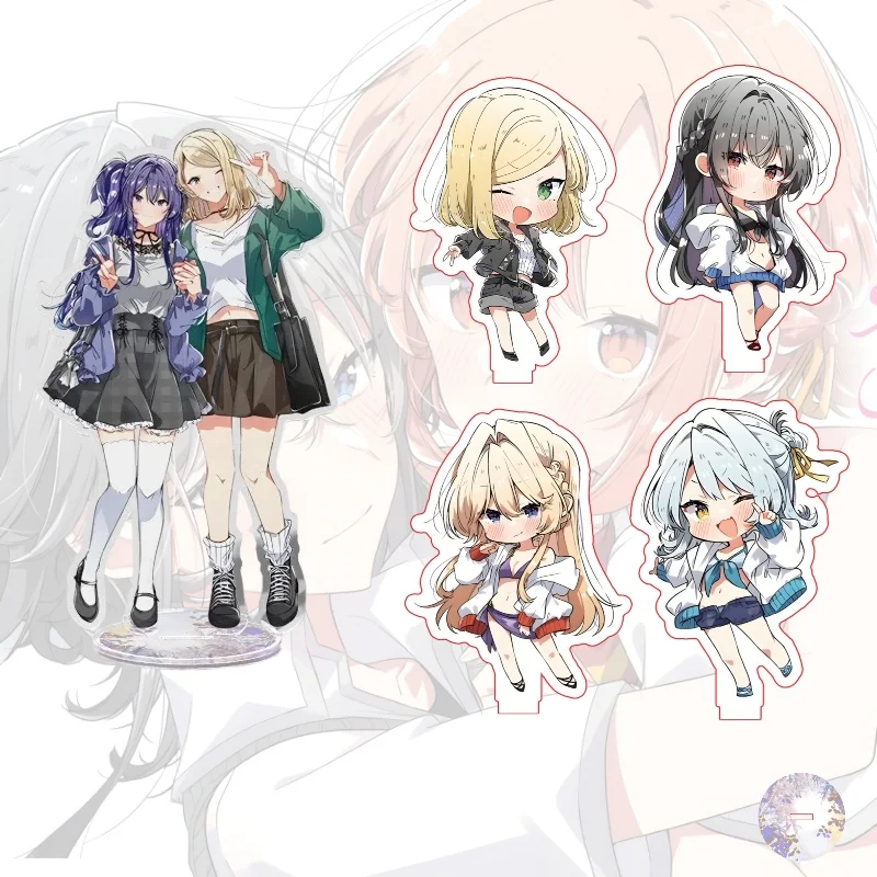 Whisper Me a Love Song Acrylic Keychain Anime Stand Model Plate Decoration Desk Figure Display Related Products Girls Lover