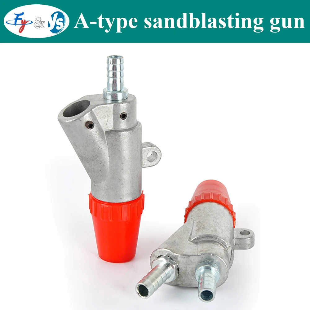 

Self-priming Gun Sandblasting Gun Pneumatic Nozzle Rust Removal Box Type Automatic Sandblasting Machine Type A Accessories