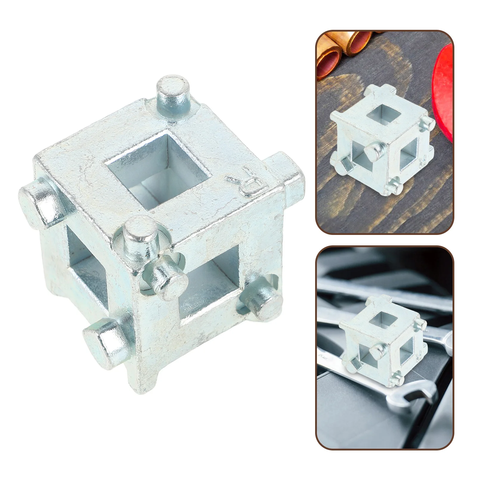 

Brake Caliper Adjustment Tool 3/8 Inch Square Drive Rear Disc Brake Piston Compressor Tool For Auto Repair Maintenance