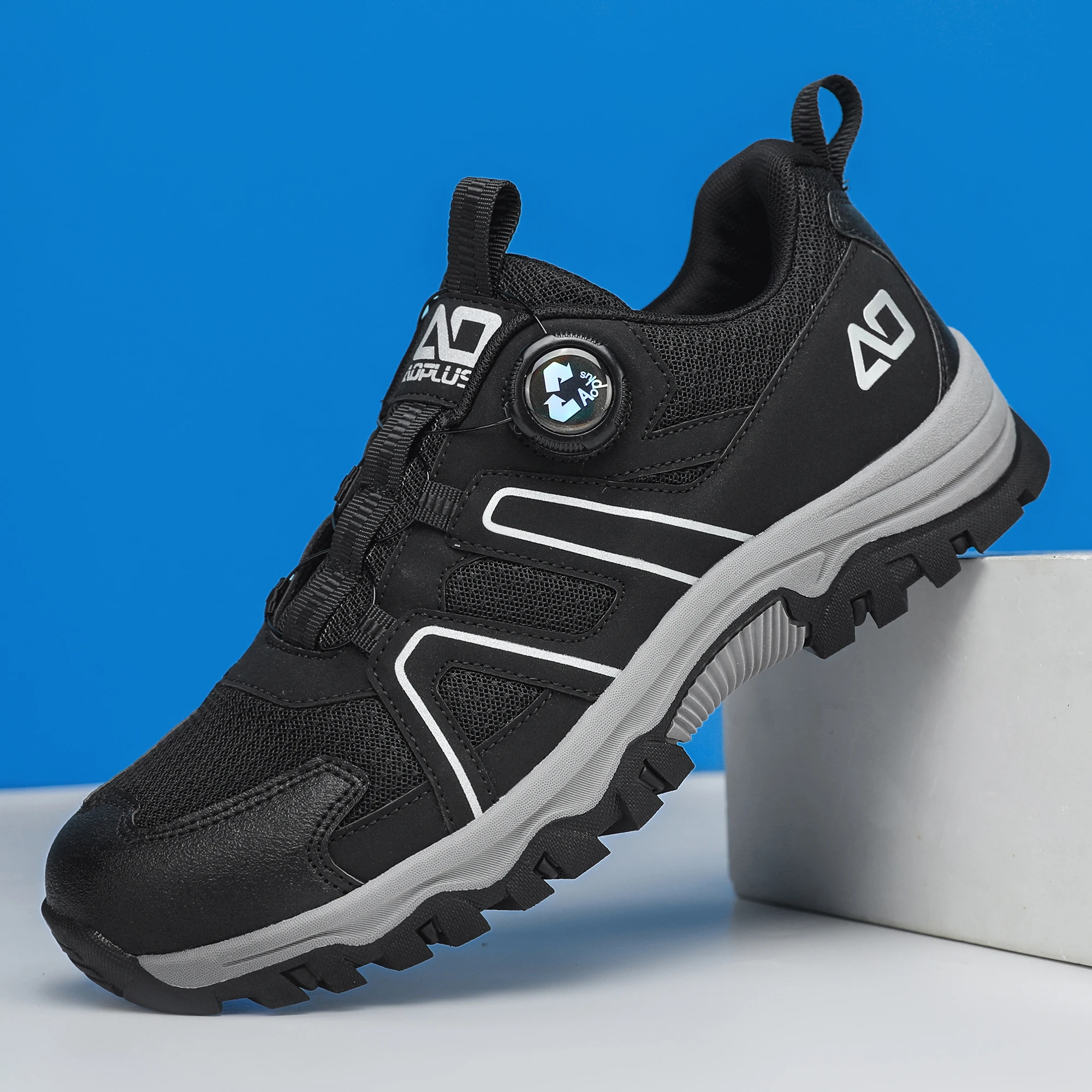 

Men's New Hiking shoes, Comfortable and Breathable Outdoor Walking shoes, Durable Travel shoes, black, Gray and Khaki colors