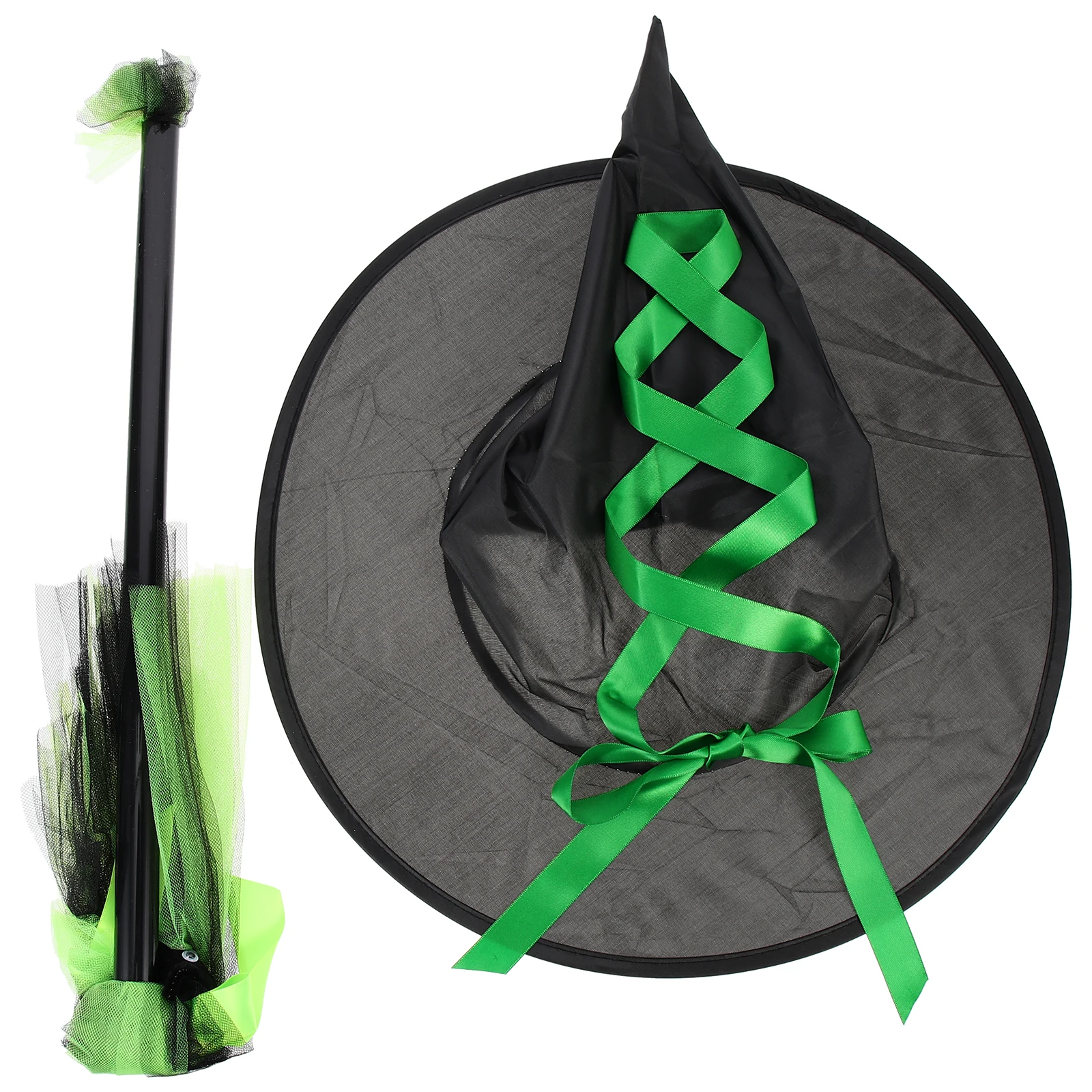 

Halloween Decor Witch Hat Set Kopfschmuck Vintage Cosplay Props Decorations Party Deko Toddler