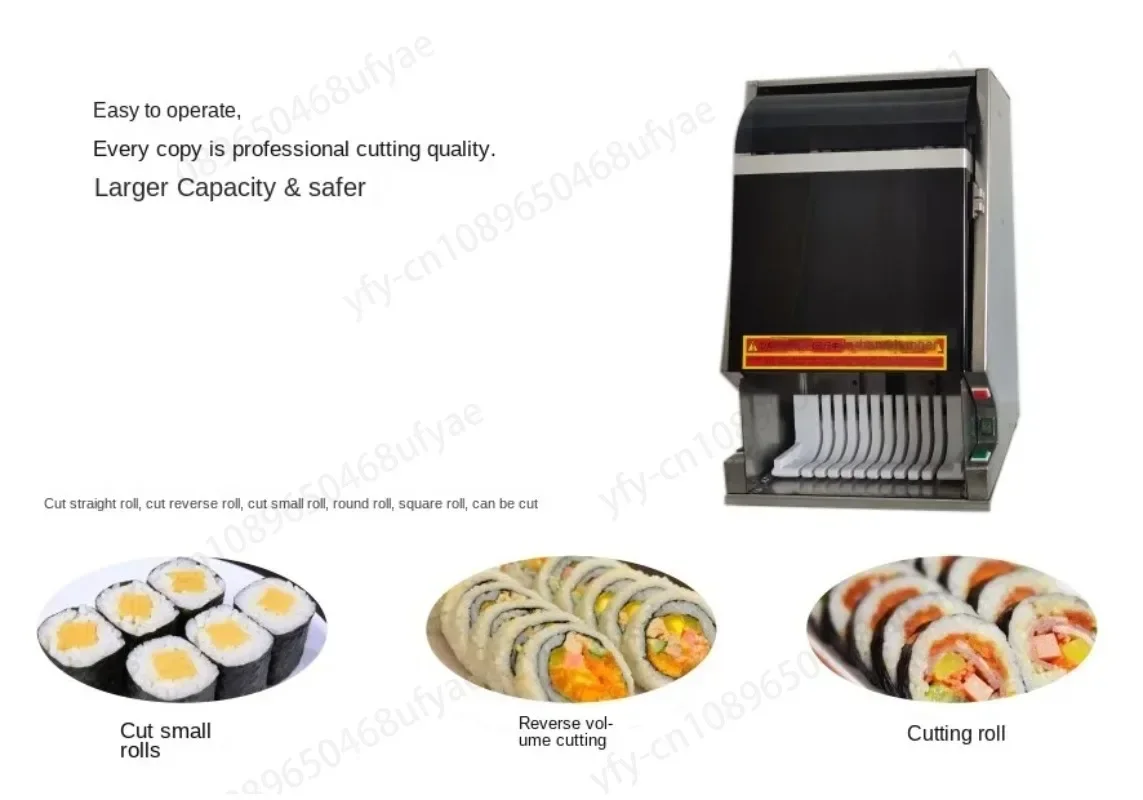 For Automatic Commercial Sushi Rice Roll Cutting Machine Equipment