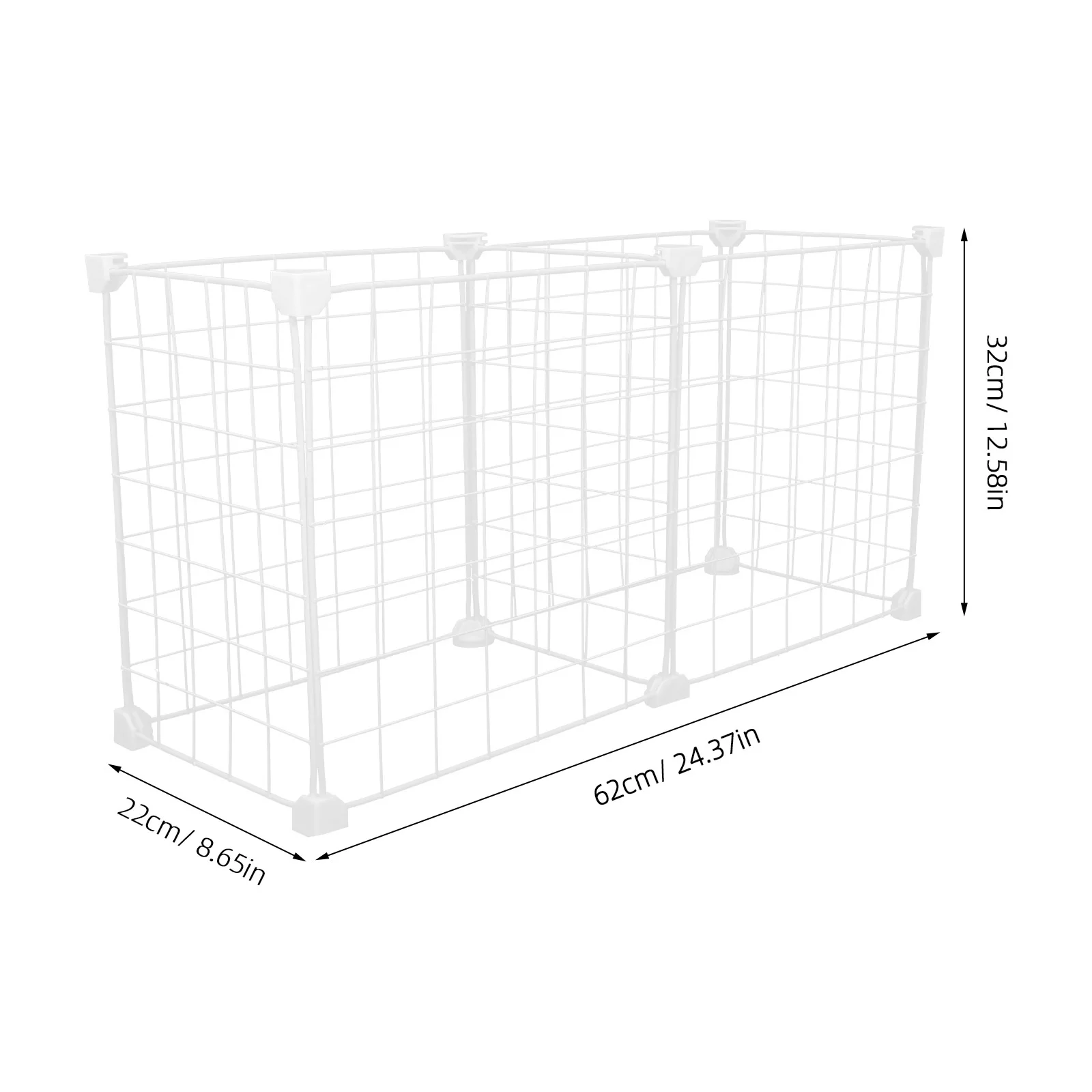 Divisores de freezer, organizador de peito de malha de arame, design elegante, evita misturar sabores, ideal para vários internos de freezer