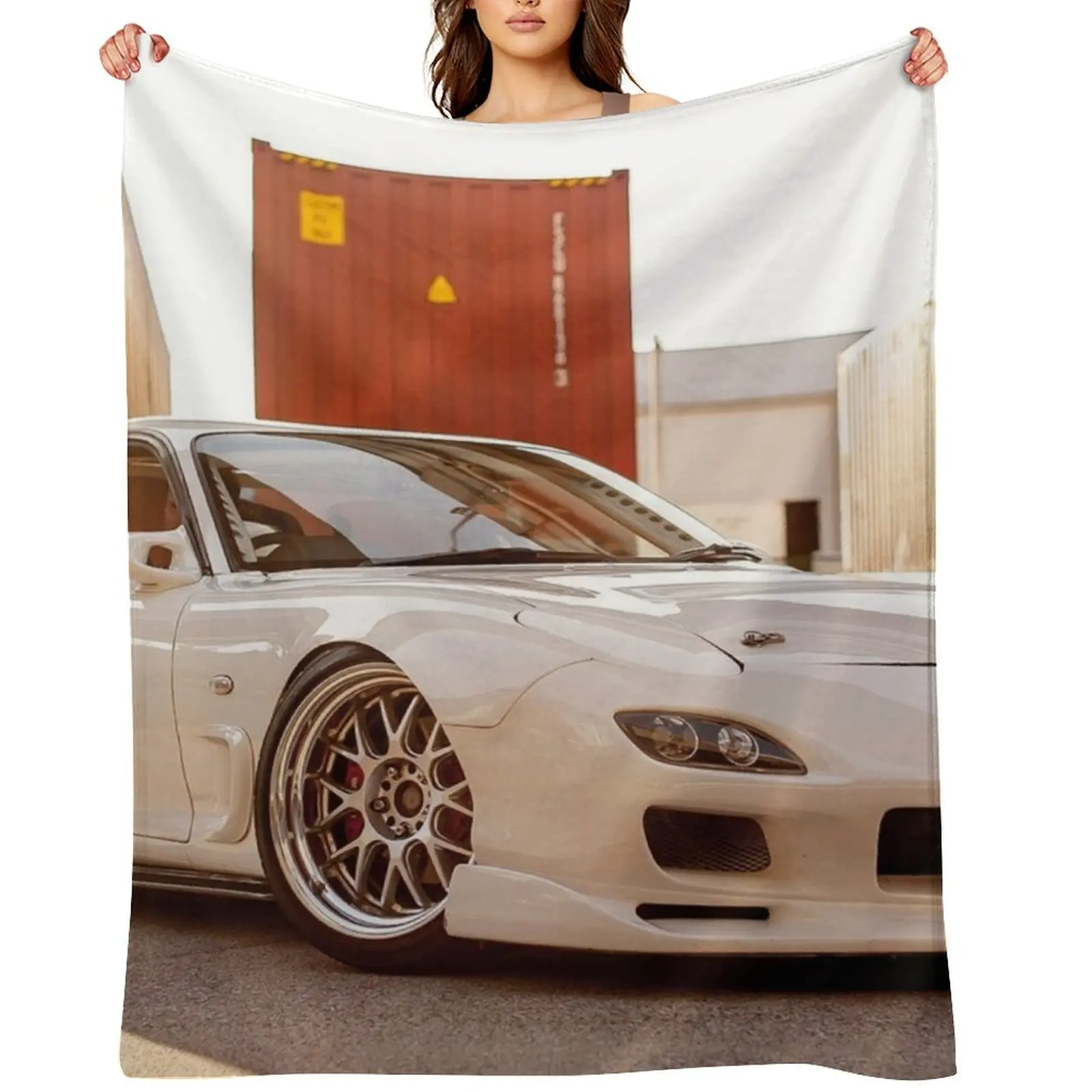 White Rx7 Fd Throw … - image
