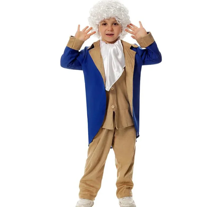 

aaa12 3Kids Costumes Carnival Great American Independence Day Dress Girls Statue Of Liberty President Cosplay Costume Party Nati