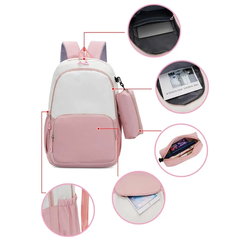 Plecaki Sonic, piórniki, anime, nylonowe tornistry, etui na długopisy, torby na książki z kreskówkami, torby na ramię, piórniki, prezent dla chłopców