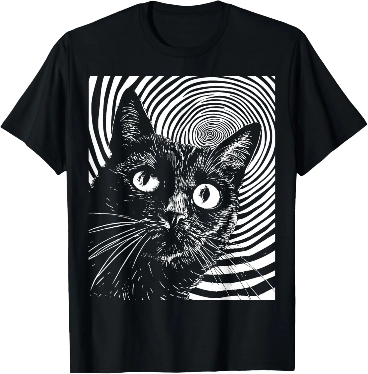 Trippy Cat | Pastel Goth Gothic Grunge Alt Punk Weirdcore T-Shirt