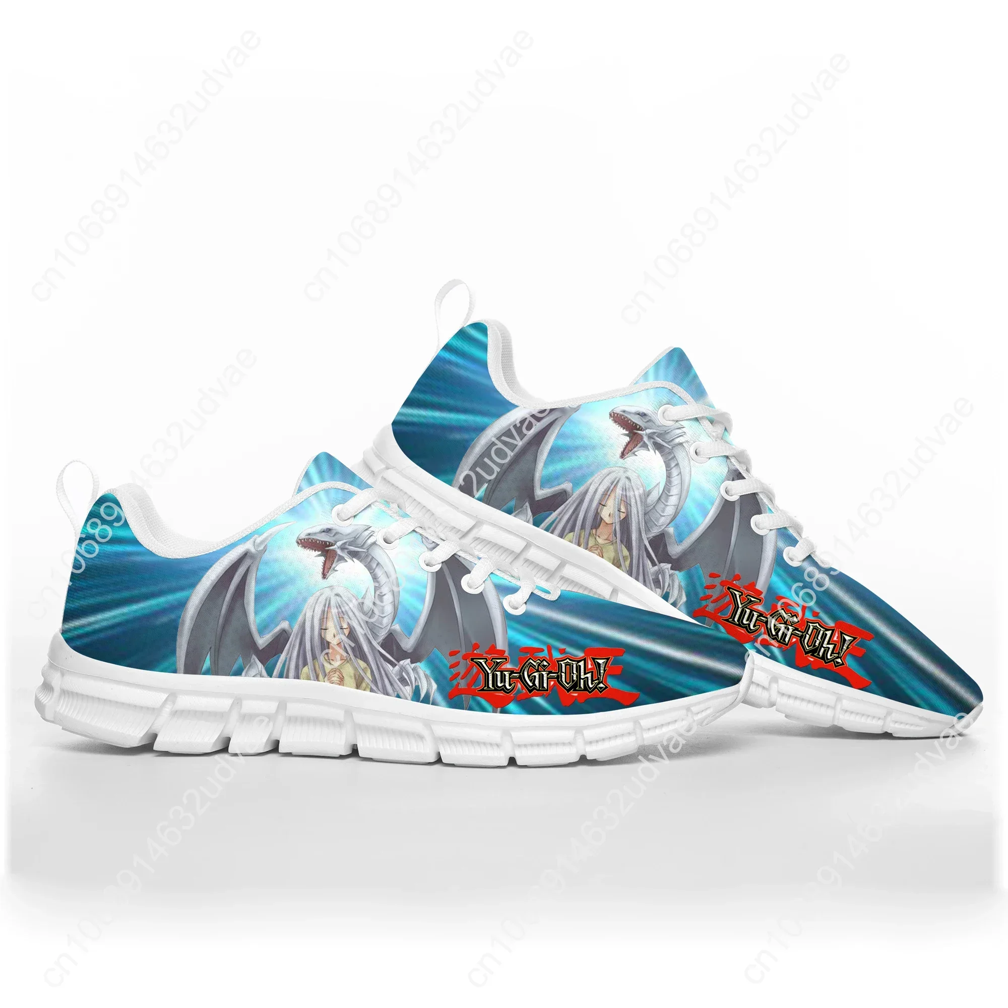 Yu-Gi-Oh Seto Kaiba Blue Eyes White Dragon Sports Shoes Mens Womens Teenager Kids Children Sneakers Casual Custom Couple Shoes