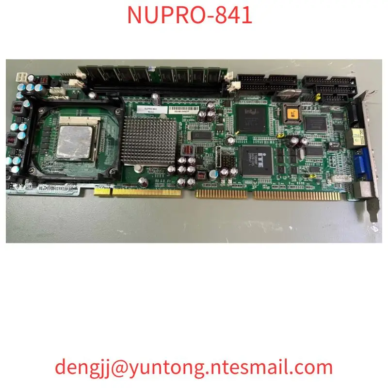 

NUPRO-841 Industrial Control Motherboard Original Genuine Second Hand Fast Shipping