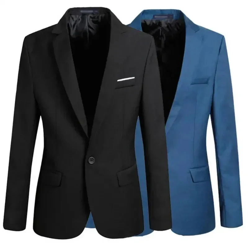 Custom One Button Slim Fit Notch Lapel 2 Piece Jacket Pants Outfits High Quality Bespoke Prom Party Office Work Men Suits 2024