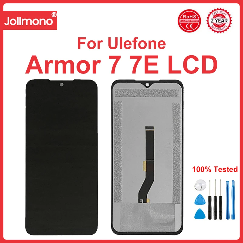 

NEW 6.2" For UleFone Armor 7 7E LCD Display + Touch Screen Digitizer Assembly Replacement Armor7 LCD Display Sensor