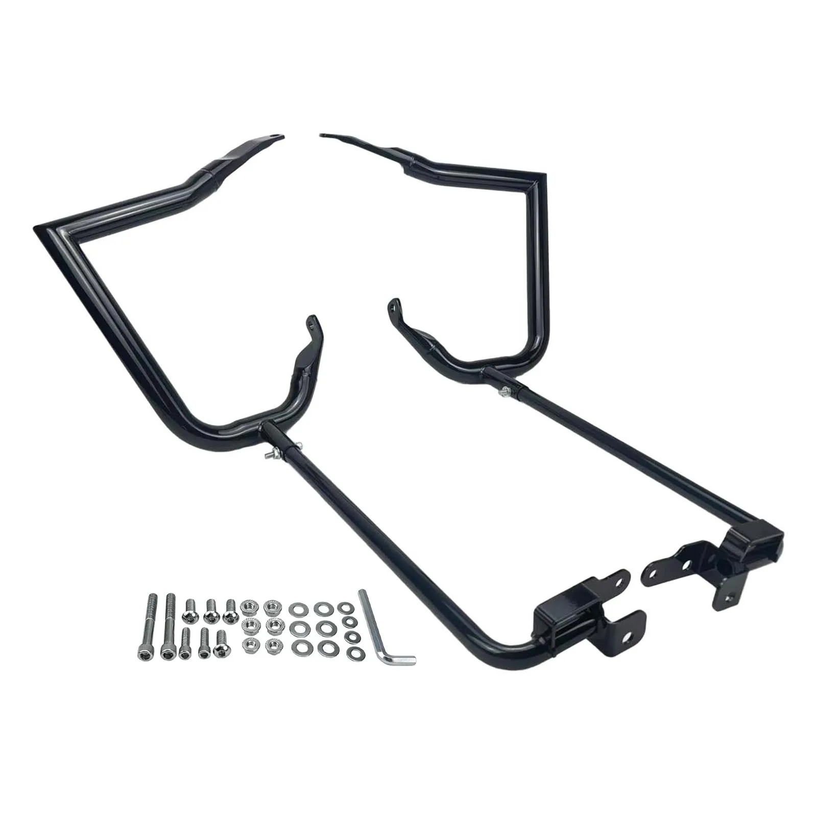 2014-2026 Rear Saddlebag Guard Crash Bar for Harley Touring Street Glide Road Glide Road King Electra Glide