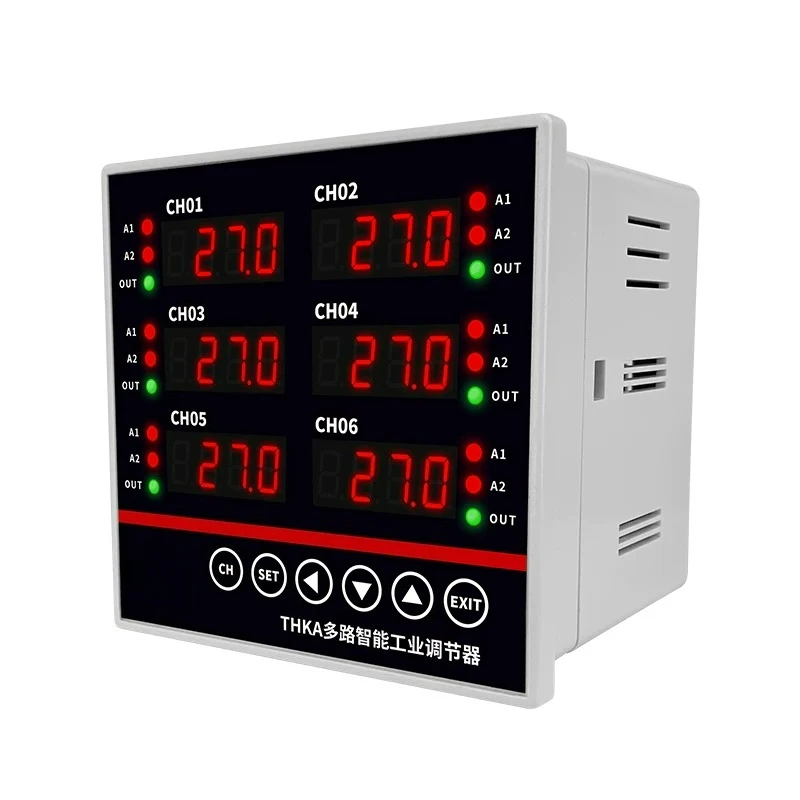 Multi-channel temperature intelligent control instrument 2 3- 4 6-way