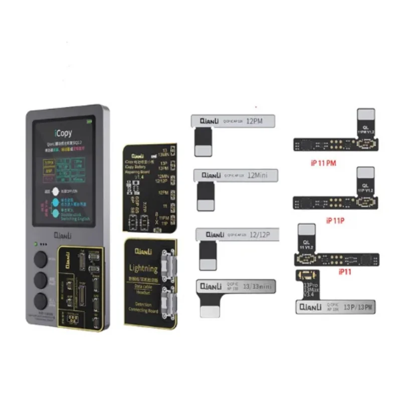 Qianli battery external flex Face ID flex cable for iPhone 11 12 13 14 Pro Max for icopy plus Apollo dz03 remove warning repair