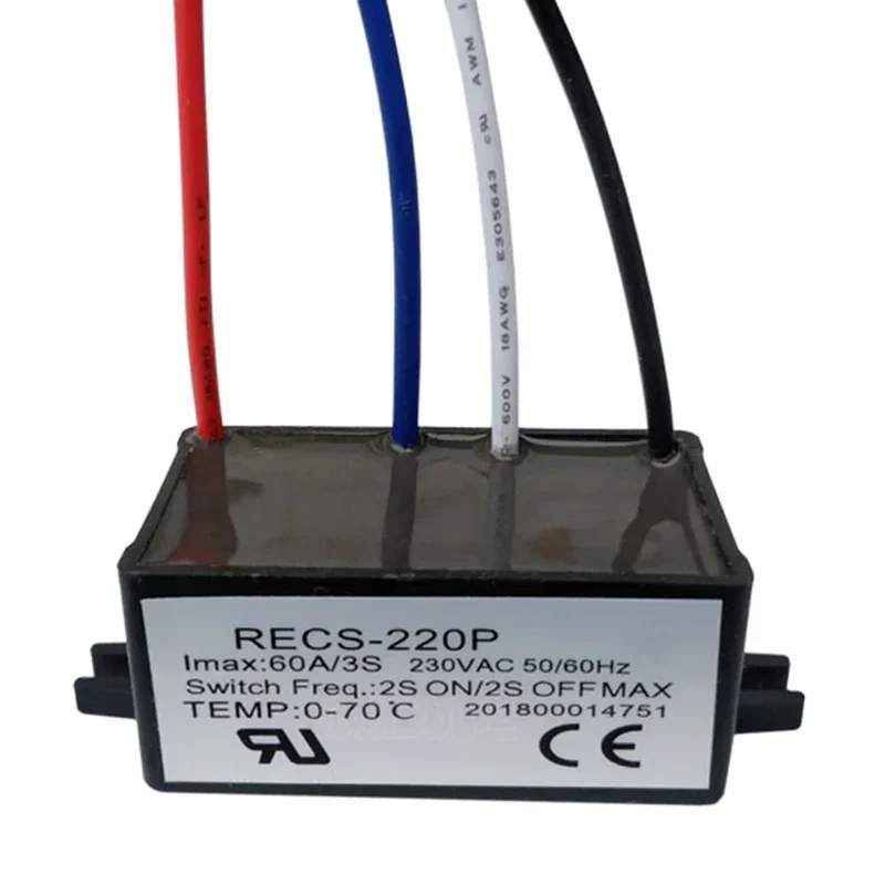 -220P RECS-240P 60A 120A 220V Electronic Centrifugal Switch Single-Phase Motor Intelligent Starter