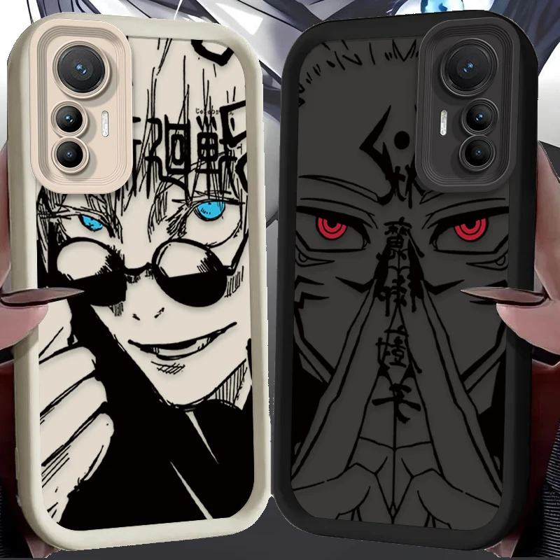 Etui na telefon Jujutsu Kaisen do Xiaomi POCO X6 X5 X4 GT X3 NFC F3 F4 F5 F6 M6 Pro 4G M5S C65 Mi 13T 12T 11T 13 12 11 Lite 5G NE