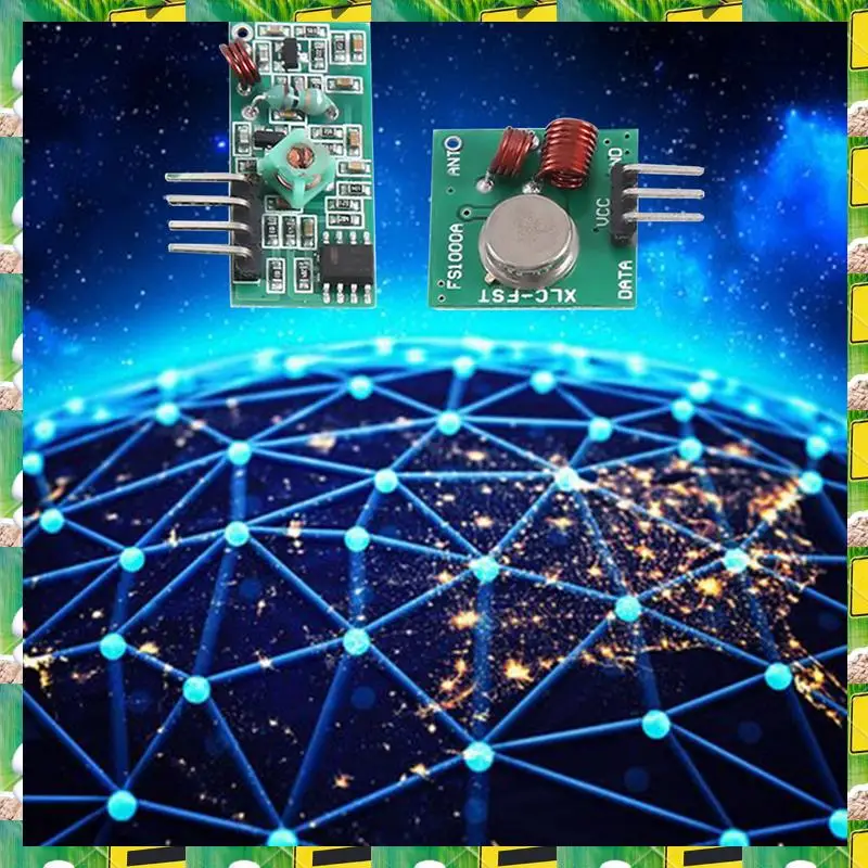 3C Electron 315MHZ Ultra Module Wireless Transmitter Module Burglar Alarm Transmitter Receiver Portable Frequency Module Durable