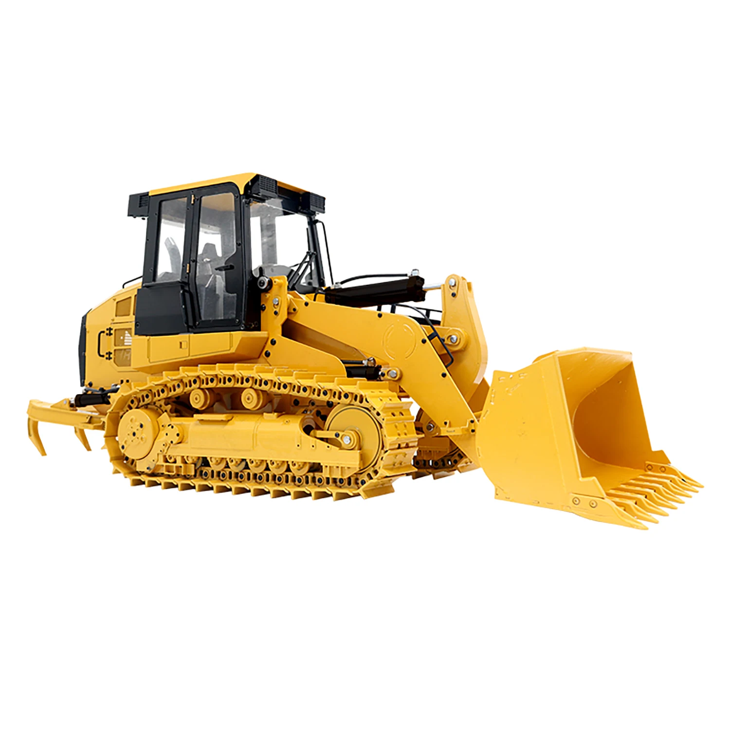 

JDMODEL 188 1/14 Metal Tracked RC Hydraulic Loader 963D Radio Control Loader Plough Machine Valve Pump Model Toy TH20009